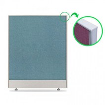 가구샘 PVC 파티션 H1500 원톤 밝은프레임 OG1051, H1500*W700_PW503