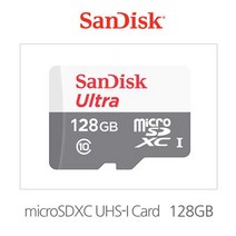 샌디스크 지넷시스템 드림아이 QVS100 메모리카드 128G 울트라, 128GB
