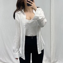 VANANA2 찰랑찰랑 끈나시 셔츠 투피스 여성 상의 세트 4color