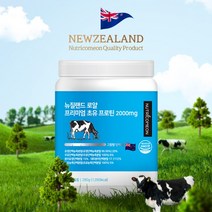 프로틴 초유 단백분말 2000mg 동물성 단백질 파우더 280g 대두분리단백 농축유청단백 ISP WPC 분말 가루