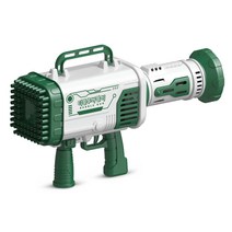 원투쓰리포 버블버블 대박 비누방울 LED 버블건, LED 버블비 그린