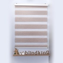 도담블라인드 빛차단율 70-80%의 7개로 주름진 포인트 펄 원단이 특징인 아이린 콤비블라인드 체리 가로 155 cm