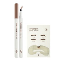 아유아유 타투착 브로우펜, 브로우펜 1개+가이드 1개, 03.내추럴브라운