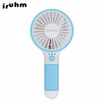 아이룸 USB 충전식 미니 핸디 선풍기 HF-309 블루 손 선풍기 휴대용 선풍기