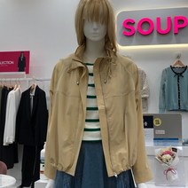 숲 밑단 스트링 레슬런 점퍼/SX4UJT11BG