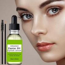 피마자오일 피마자유 피마자기름 Castor Oil 30ml Eyelash Growth Essence Longer Fuller Enhancer Eyebrow Lifting Lotio, 01 30ml