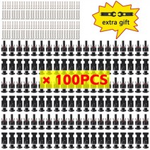 태양광 패널 마운트 및 인버터 패널용 PV 커넥터 커넥터 스테커 커플러 IP67 DC1000V 10 개 20 40 100 개, 1.100pcs(50pairs)BD