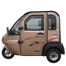 삼륜오토바이 2인승전기차 역 삼발이 노인전동차 미니 밀폐형 전기 세발자전거 플라스틱 캐빈 세 바퀴 카고, 02 deposit, 02 deposit