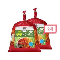 종가집 생생 유산균 포기김치3.2kg x 2, 단품