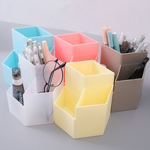 코코 마름모 3구 다용도 정리함, 화이트(반투명), 1개