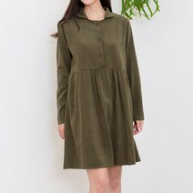 여성 여자 러블리 카라 미니 원피스
