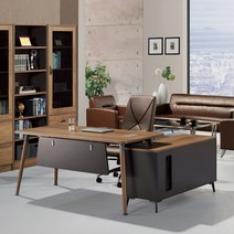 OF LND-507R/L 중역책상 사이드포함, L 사이드책상