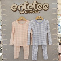앙떼떼 NC경산점 [체크 발열내의] 여아내복 남아내복 초등학생내복