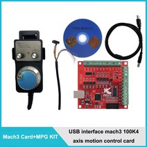 CNC 머시닝 키트 cnc 제어 카드 USB 인터페이스 h3 100K 4 축 모션 목공 조각 기계 용 MPG, 01 Mach3 card