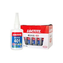 록타이트 401 50g 순간접착제 1Box (20개입), 20개