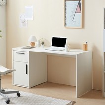 스킬디자인 1400 USB형 본체 서랍장 책상세트, 메이플