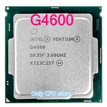 인텔 펜티엄 프로세서 G4600 CPU LGA 1151 랜드 FC-LGA 14 나노 미터 듀얼 코어