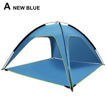 비바돔 쉘터 반고텐트 동계쉘터 벙커돔 야외 마퀘어 텐트 캠핑 낚시 피크닉 해변 텐트 접이식 여행 캠핑 UV, 01 New blue