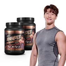 칼로바이 퍼펙트 파워쉐이크 아이솔레이트 유청 단백질 WPI 보충제 프로틴 파우더 초코맛, 1000g, 2개