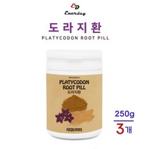도라지환 약도라지 길경 생도라지 산도라지 건도라지 깐도라지 도라지차 사포닌 이눌린 목 기침 가래 기관지 폐 에 좋은 음식 도라지 효능 국산 100%, 250g X 3통, 3개