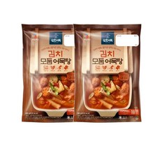 cj 별미 삼호 김치모둠어묵탕 396gX 2개 식사대용 간식 체중조절 김밥 도시락 소풍 술안주 2개, 2set