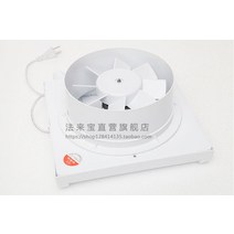 유리창 환기 팬 4 인치 조용한 강도 100mm 욕실 화장실 벽 방수 제거 TVOC HCHO PM2.5, 02 EU