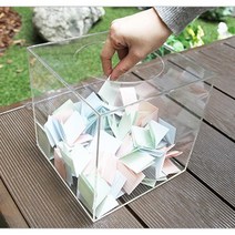 아트사인 아크릴 응모함 투명 (5종 택1), 응모함 250