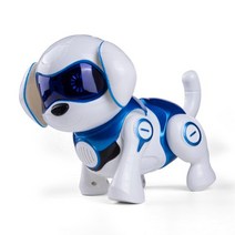 로봇강아지 RC 로봇 전자 애완 동물 강아지 원격 제어 로봇 지능형 춤 Robot dog, 푸른