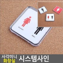 부착식 붙이는 고급 미니 화장실 이미지 로고 사인 물 안내 문구 표지 표시 판 문 남 푯말 마크 픽토그램 스티, 남여