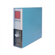 희망화일 A4 2공 파이프 바인더화일 폭7cm*홀간격7cm 세로형 대용량 서류보관, 청색