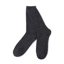 탑텐 22 FW 공용 울 골지 베이직 레귤러 양말 DGR