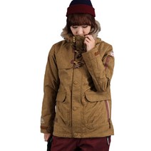 슈가포인트 여자 노패딩 스키.보드 자켓 BLAIR J - MUSTARD 스키/보드복