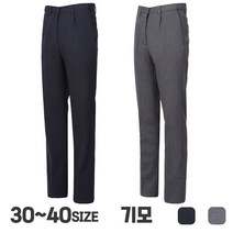 노블코리안 정장바지 남성기모슬랙스 40대남성의류 다리길어보이는바지 남자밴딩팬츠