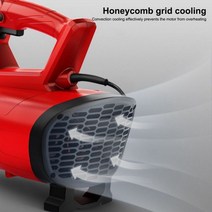 낙엽청소기 엔진 예초기 송풍기 부로아 브로어 220V 5500W 전기 공기 타락한 나무 분쇄기 집진기 야외 정원 진공 청소기 부는 흡입 기계, 10m 전원 케이블, 미국