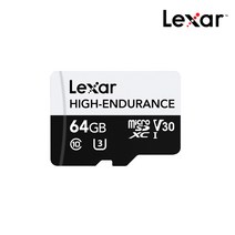 렉사 마이크로 SD카드 High-Endurance UHS-I급 LMSHGED064G-BCNNG, 64GB