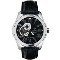 MAXFOX 막스폭스 MF7060LT 스켈렛트(오토메틱/Front&Back view glass)+스틸밴드(구성)- SALE