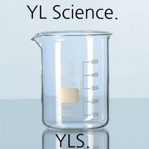 (JLS) 듀란비이커 5ml ~ 1L (비커 유리비커 유리비이커 Duran Beaker 강화유리비이커 파이렉스비이커), 600ml