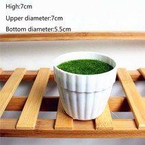 다용도 미니 화분 1 개 사각형 둥근 냄비 트레이 플라스틱 다육이 식물 정원 크리에이티브 작은, 09 xiaoyuan shuwen pot