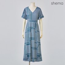 [세마] 믹스패턴랩스타일원피스_H2M1OP4081