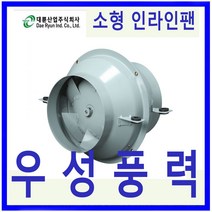 DR환기송풍기 대륜산업 DR-FIL20ASA 저소음 고풍량 소형인라인팬, 1개