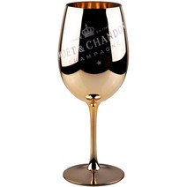 Moet Chandon Ibiza Imperial Champagne Glass Gold 모엣샹동 이비자 임페리얼 샴페인 잔 골드 23x9.3cm