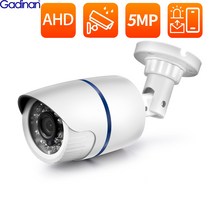 외부cctv HD 방수 AHD 카메라 보안 감시 적외선 야간 CCTV 720P 1080P 5MP TV 야외 거리 실내 등, [03] 5MP, [02] NTSC, [04] 8mm