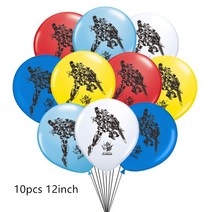 날개식물등 날개 식물 등 led 웜 화이트 접이식 건담 풍선 12 인치 애니메이션 다반 윙 라텍스 10 개 생일, 01 10pcs Mix