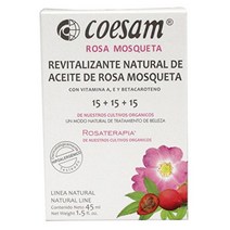 Natural Revitalizant of Rose Hip Oil 3 x 0.5 oz [Coesam Chilean Rosehip] 코에삼