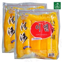 이엔 통단무지 1kg 2개 묶음
