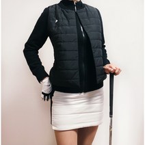 방풍 니트 집업 올인원 골프 점퍼 여성골프웨어 골프퀸카