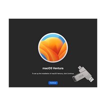 MacOS Ventura 13용 32GB 부팅 가능 USB 드라이브 3.0 전체 설치 복구 업그레이드 복원 듀얼 C타입 포트 MAC 맥 OS X