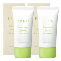 그린 애플 비건 선크림 50ml 1+1 SPF50+ PA++++ 논나노 무기자차