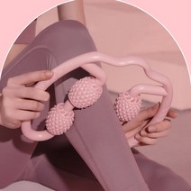 슬림미 마사지 롤러 종아리 복부 지압 부종 붓기빼기, 슬림미 마사지 롤러-퍼플