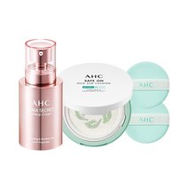 AHC 시크릿 톤업크림 50g + 마일드 선쿠션 25g + AHC 퍼프2매, 단품